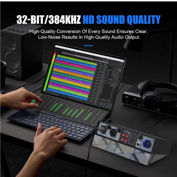 NEW 2 x 2 USB 2.0 Audio Interface - Picture 5 of 7